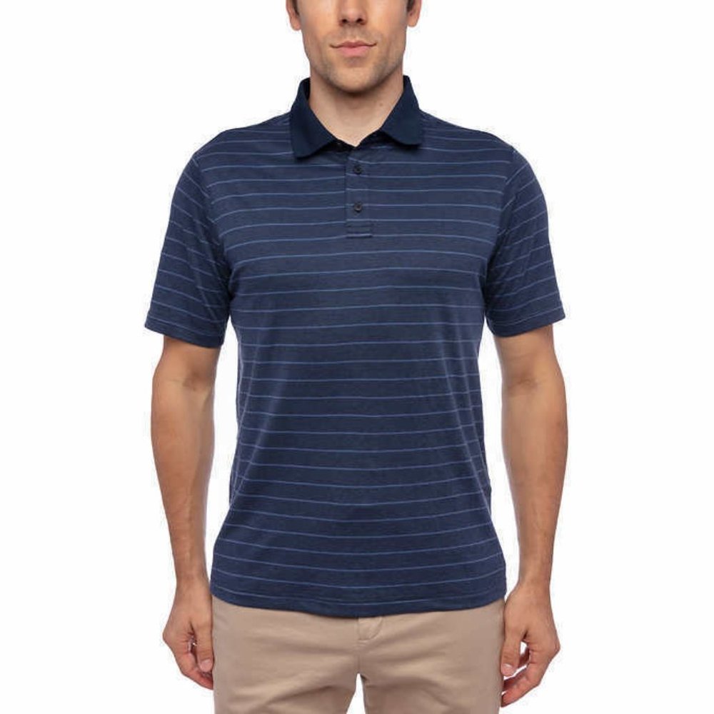 Glacier Men's Soft Comfort Cotton Blend Polo Shirt Size XL NWT